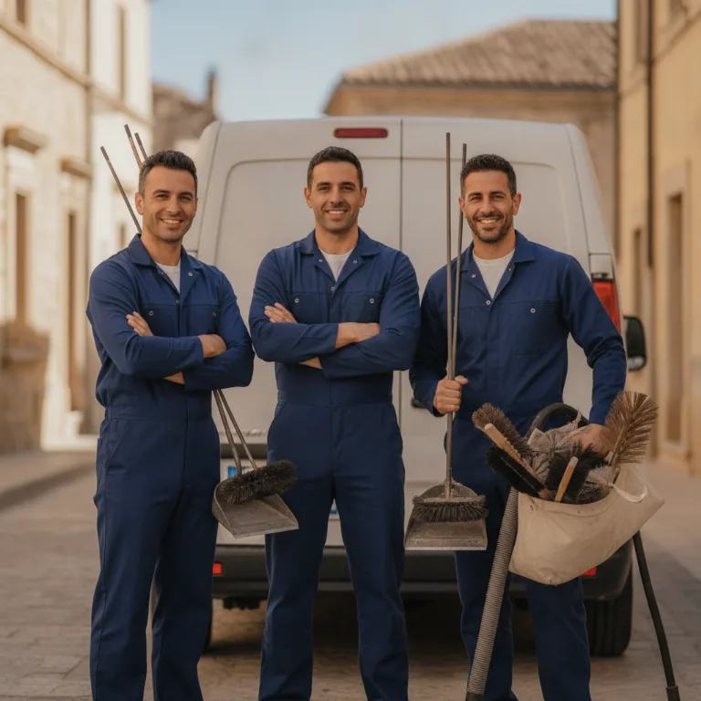 Spazzacamino team a La Spezia